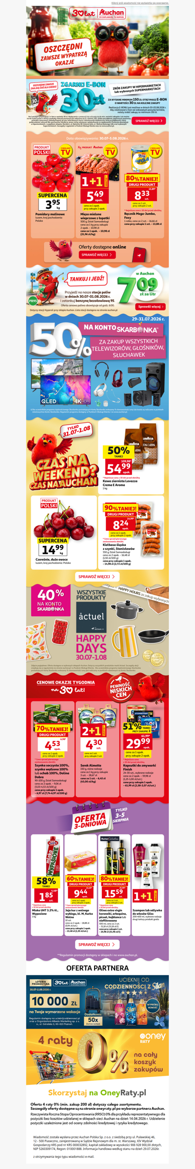 ✨58% TANIEJ, 1+1 GRATIS i więcej okazji! Sprawdź>>