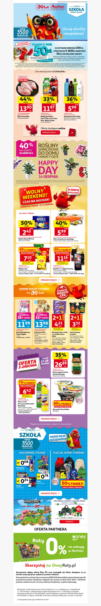 ✨50% TANIEJ, 2+1 gratis i nie tylko! Sprawdź więcej okazji >>