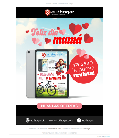 YA SALIO LA NUEVA REVISTA EN EL MES DE MAMÁ!