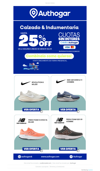 25% DE DESCUENTO EN LA SEGUNDA UNIDAD DE MENOR VALOR!