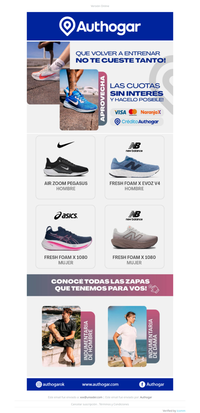 EMPEZASTE O VOLVISTE A ENTRENAR? ESTAS ZAPAS SON PARA VOS!