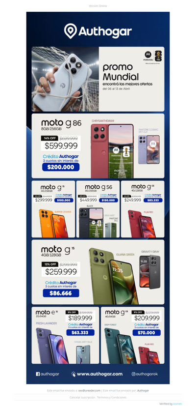 ¡Super promo para el Mundial!