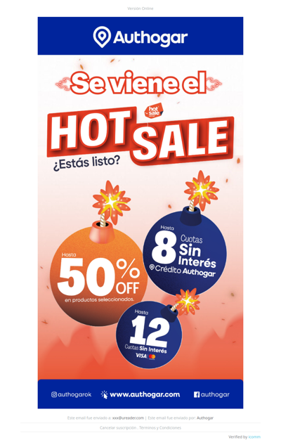 ¡Se viene el hot sale!