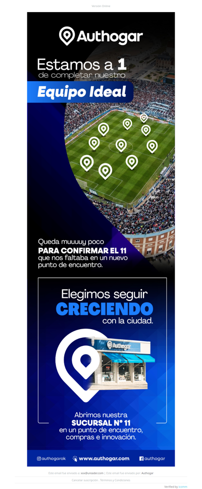 ¡Estamos a 1 de completar el equipo ideal!