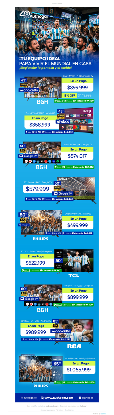 ¡TU EQUIPO IDEAL PARA EL MUNDIAL!