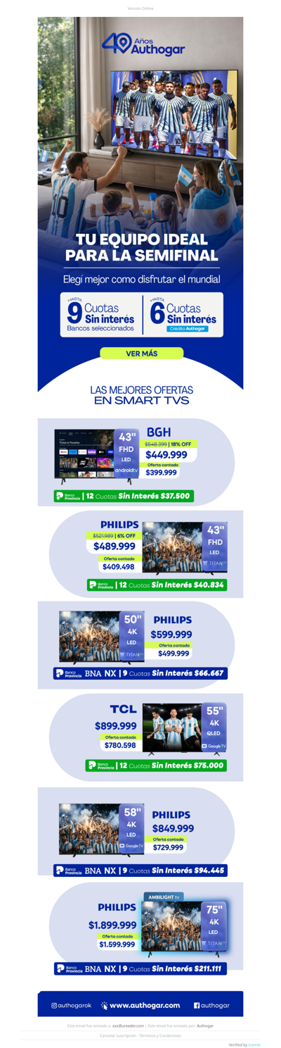 ¡OFERTAS EN STMART TV!
