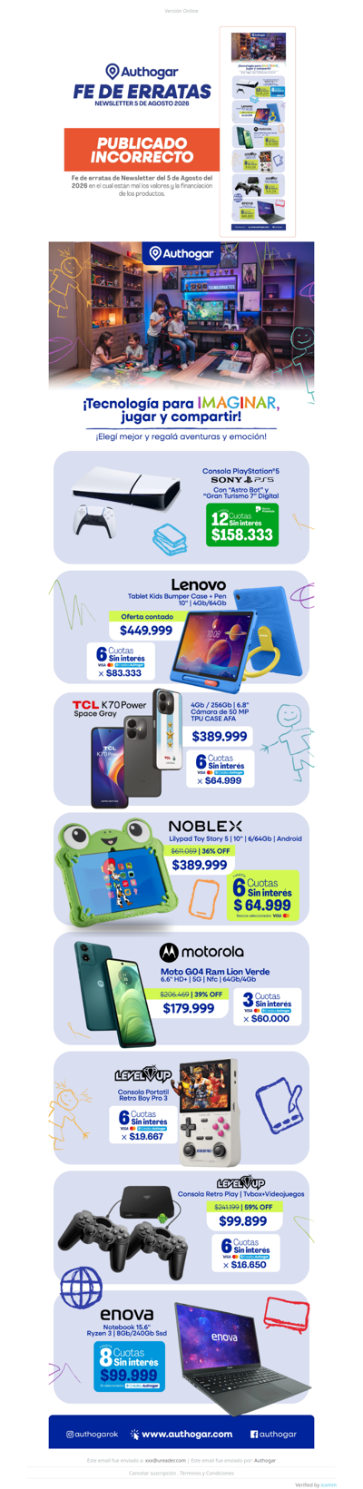 ¡El regalo ideal para el día del Niño esta acá!