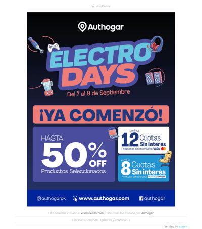 ¡COMENZÓ ELECTRO DAYS!