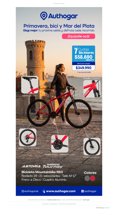 ¡Recorré Mar del Plata con la mejor Bici!