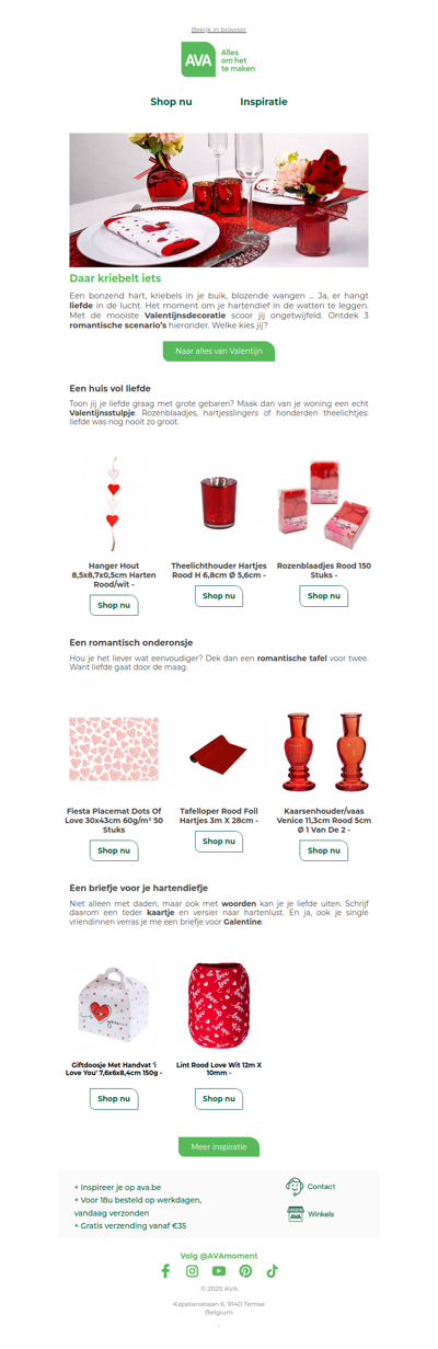 Daar kriebelt iets ❤️