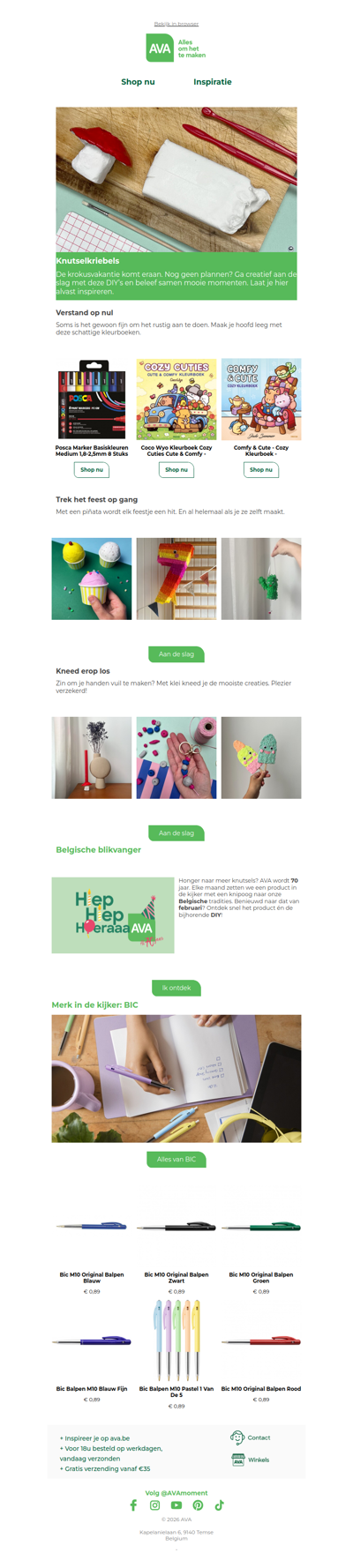 Jippie bijna vakantie!🌸Ontdek de knutseltips van AVA.