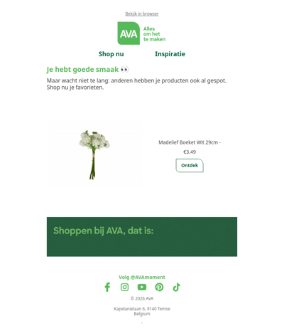 Iets gezien wat je leuk vond?