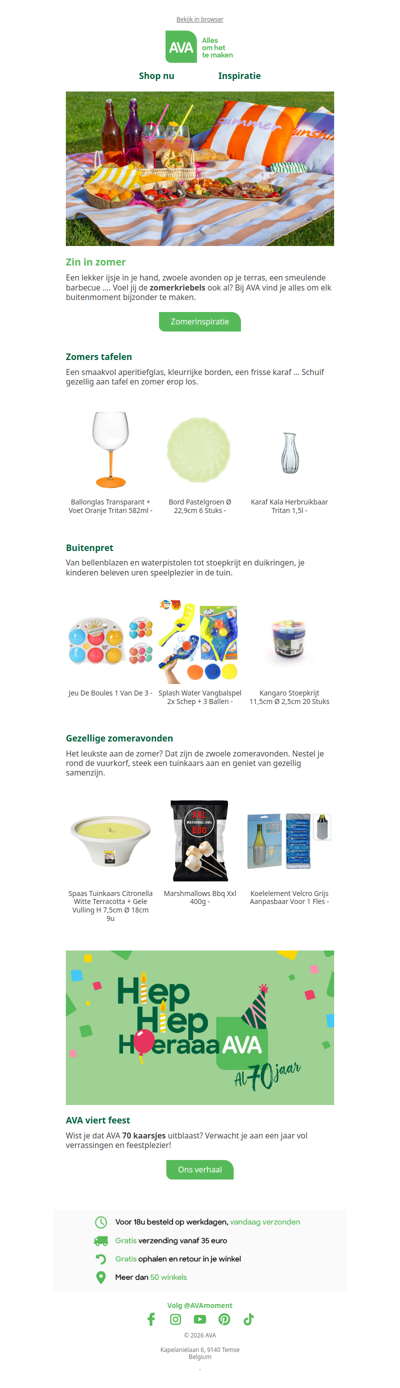 Zomerkriebels ☀️