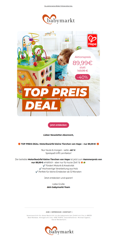 Top Preis Deal jetzt entdecken!🎉