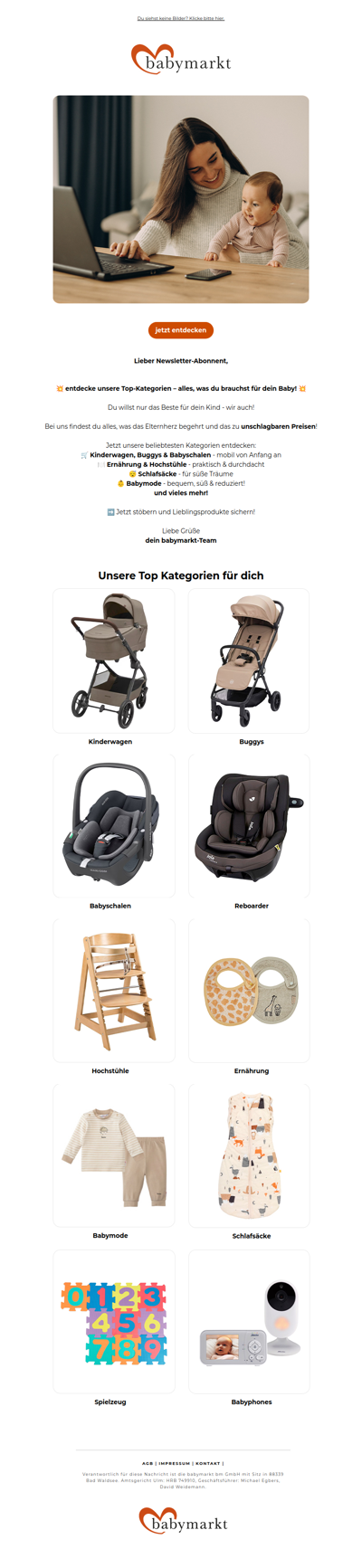 Unsere Top Kategorien für dich!😍