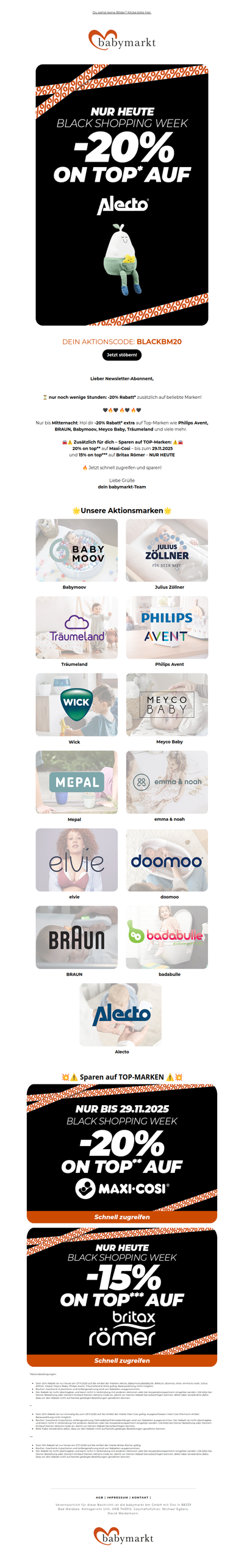 ⏳ Endspurt: -20% EXTRA nur bis Mitternacht!