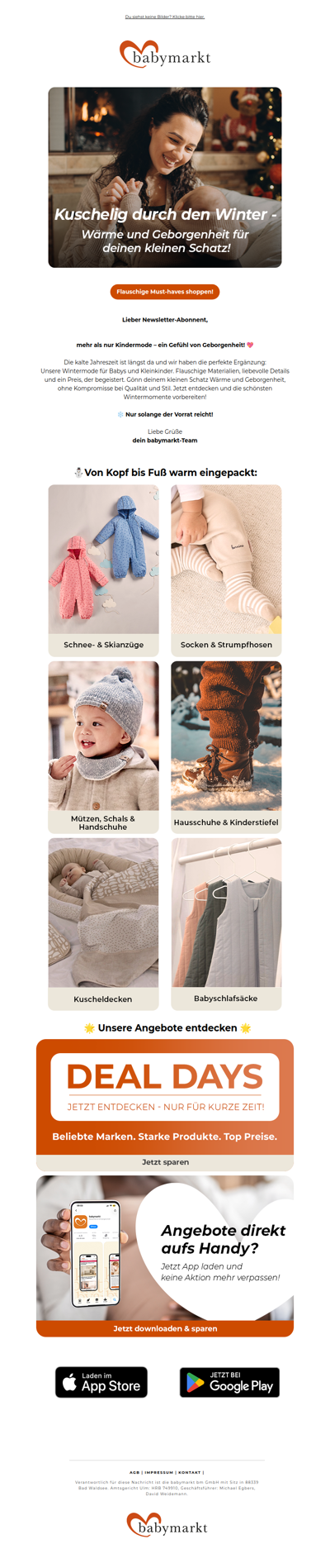 🧥 Behaglich durch den Winter!