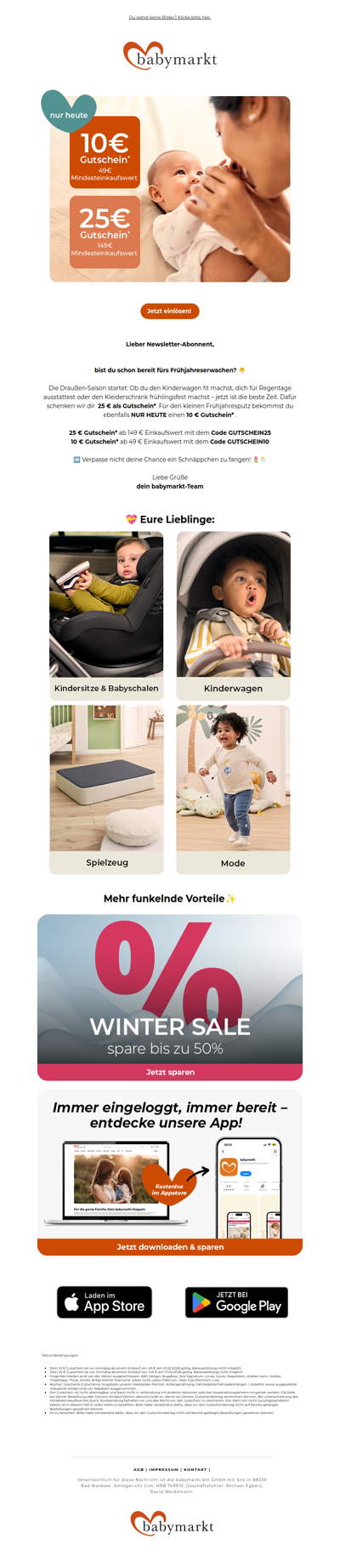 💝 Bis zu 25 € geschenkt!