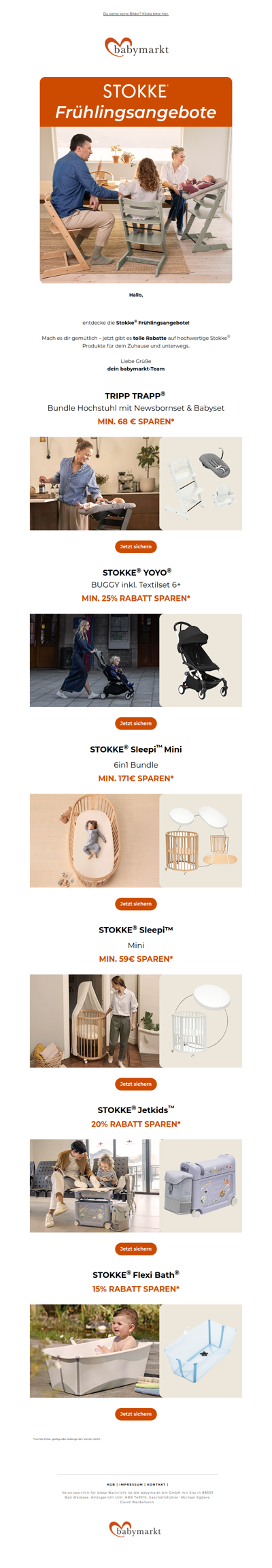 Die Stokke® Frühlingsangebote sind da!🌸