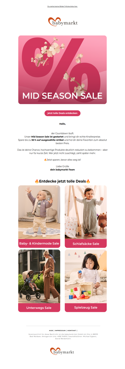 🔥Unser Mid Season Sale startet jetzt!