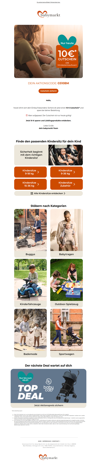 🎁 Nur heute: 10€ geschenkt!