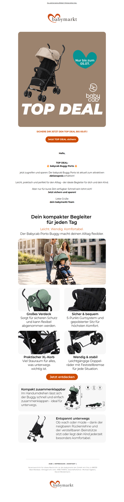 TOP DEAL: babycab Buggy Porto😍