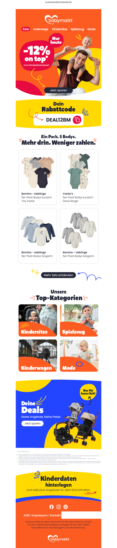 Nur heute: -12 % Rabatt sichern 🥰