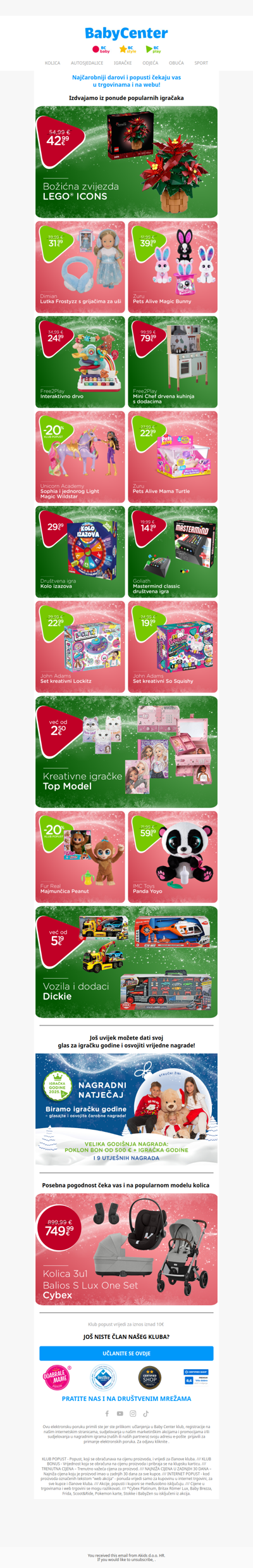 Najtraženije igračke u prosincu 🎁