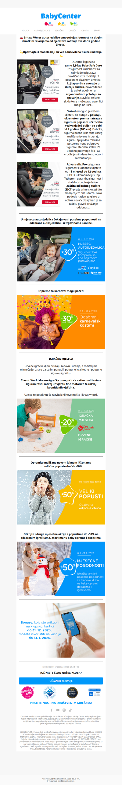 Putujte sigurno uz Britax Römer! 🚗