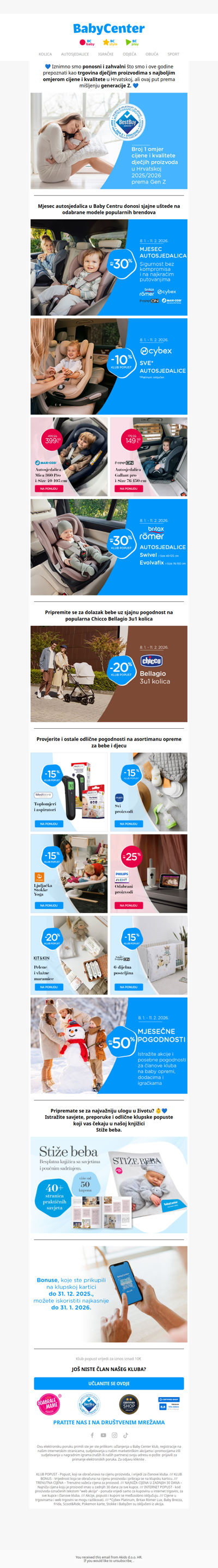 Najbolje ponude za odlične uštede! 💙