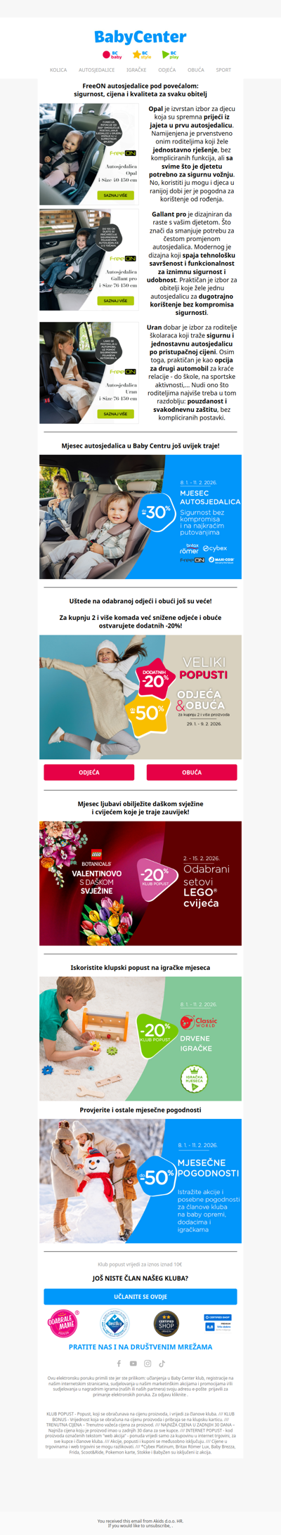 Otkrijte FreeON sigurnost po najboljim cijenama 🚗