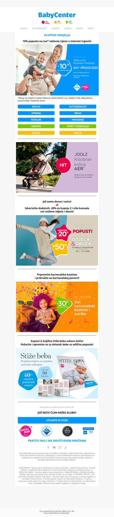 Samo danas! Najmanje -1️⃣0️⃣% na sve*