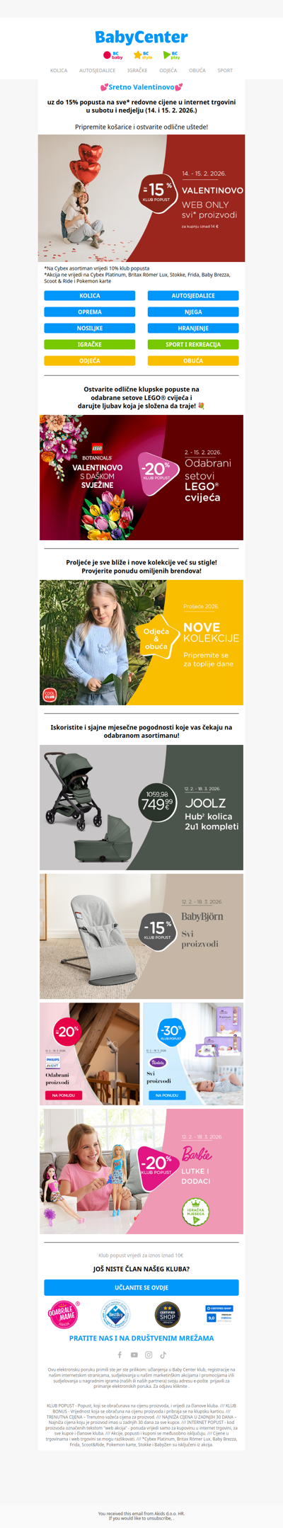 Slavimo ljubav i super popuste! 💙