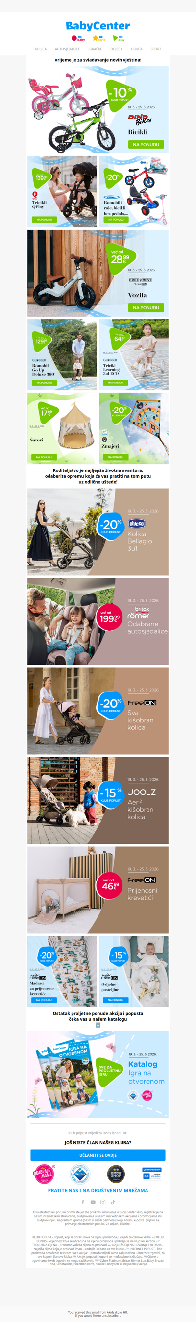 Ne propusti popuste za male avanturiste! 🚀