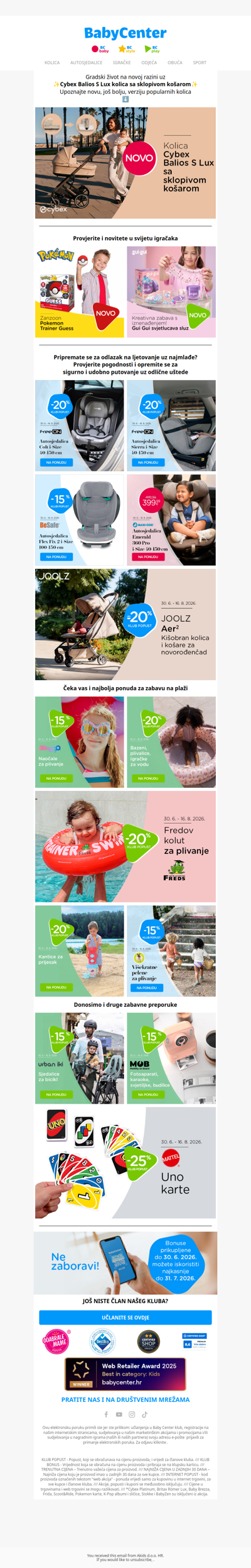 Upoznajte ✨ nova Cybex Balios S Lux kolica ✨