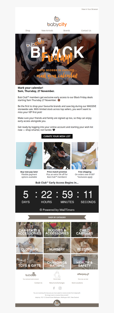 Bub Club™ members, Mark Your Calandar! 🐻🖤