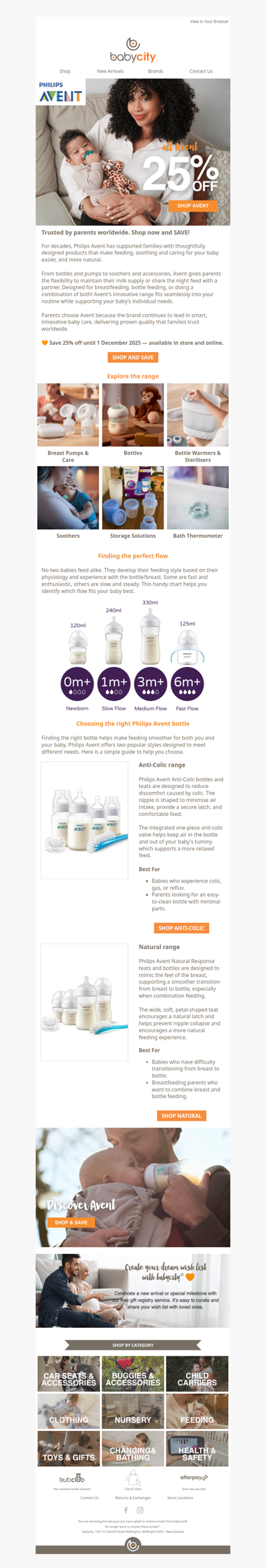 SAVE 25% off all Avent feeding 👨‍🍼🍼