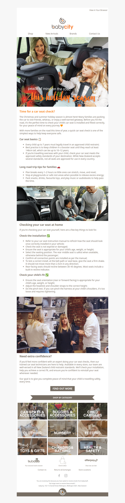 Is your car seat ready for summer travel? 🚗