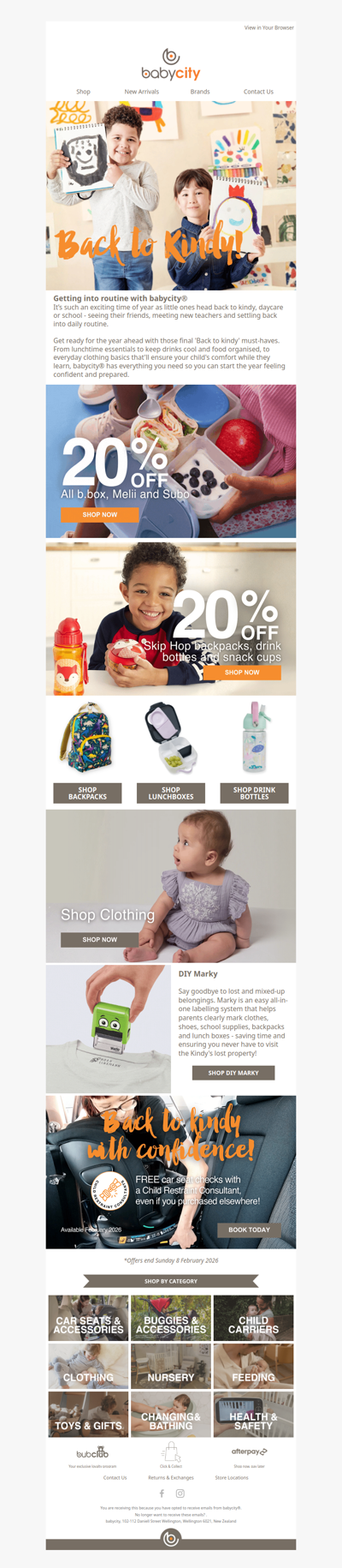 Back to Kindy with babycity®