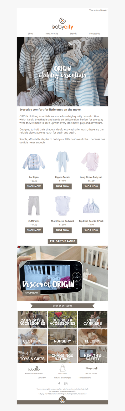 Natural Cotton: Gentle on Baby's Skin