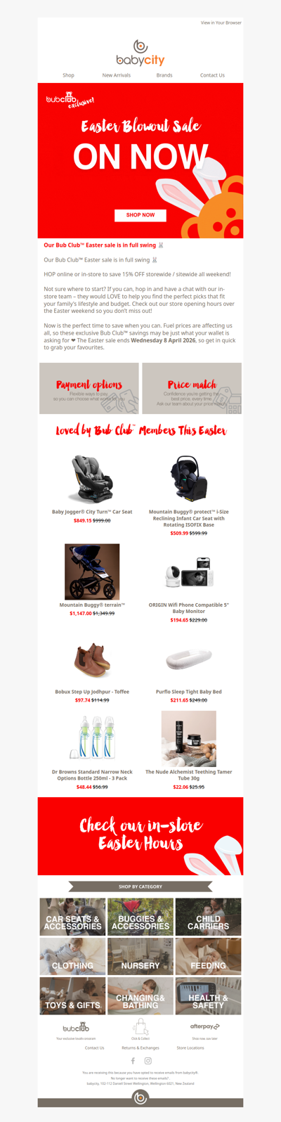 Bub Club™ exclusive Easter Blowout Sale is on NOW