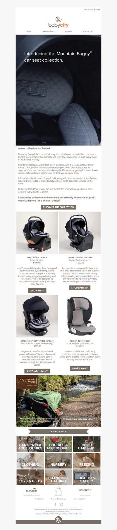 NEW from Mountain Buggy®