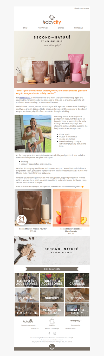 Nourish your body naturally with Second Nature 🧡