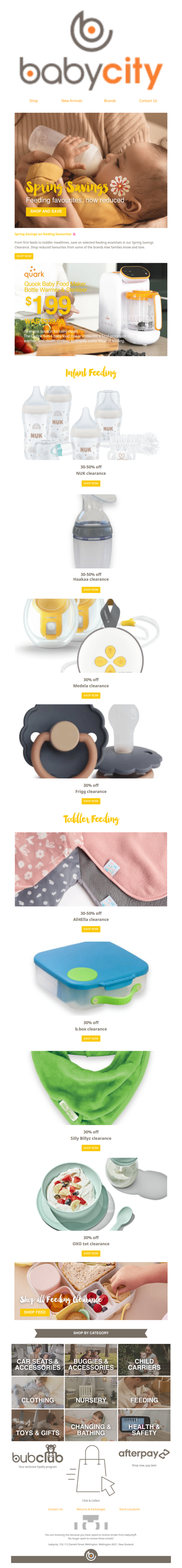 Spring Feeding Savings Are Here 🌸
