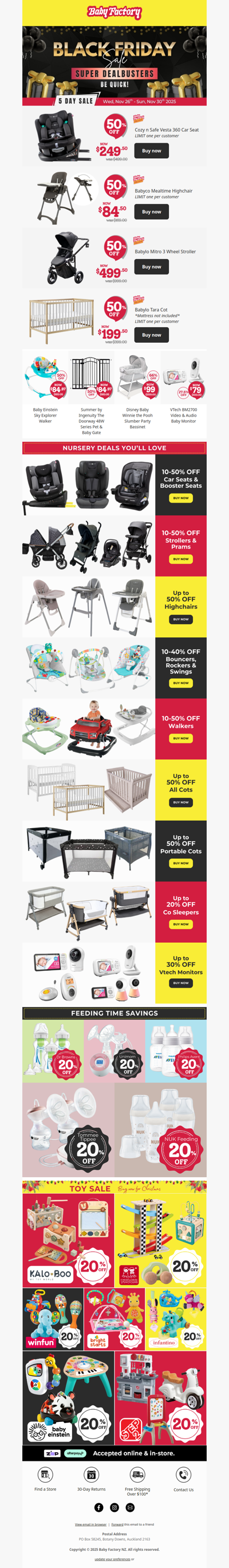 5 Day Black Friday Sale – SUPER Dealbusters! 💥