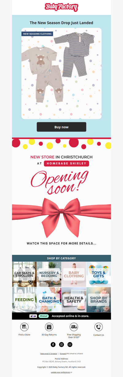 New Seasons Clothing Just Dropped 👀