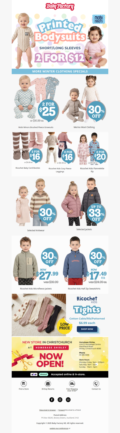 ❄️ Save Big on Winter Wardrobe Wonders!