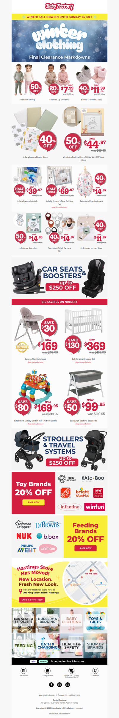 ❄️ Final Winter Clothing Clearance Starts Now!