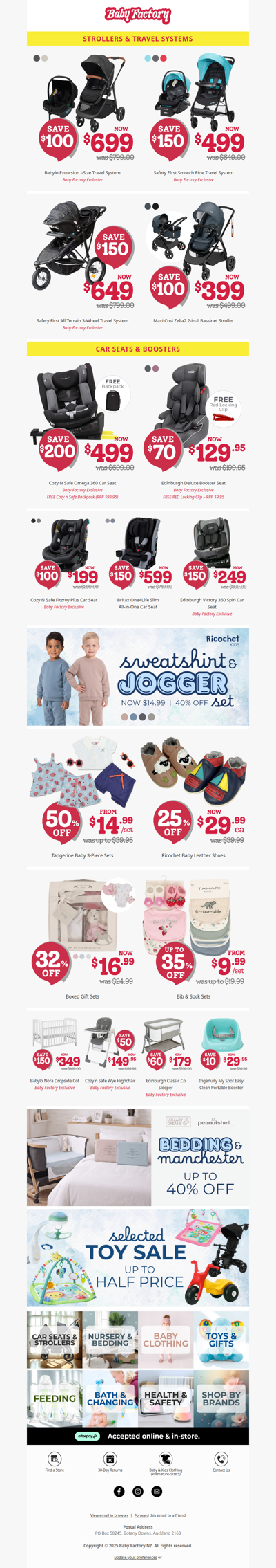BIG Savings on Strollers, Car Seats & More!