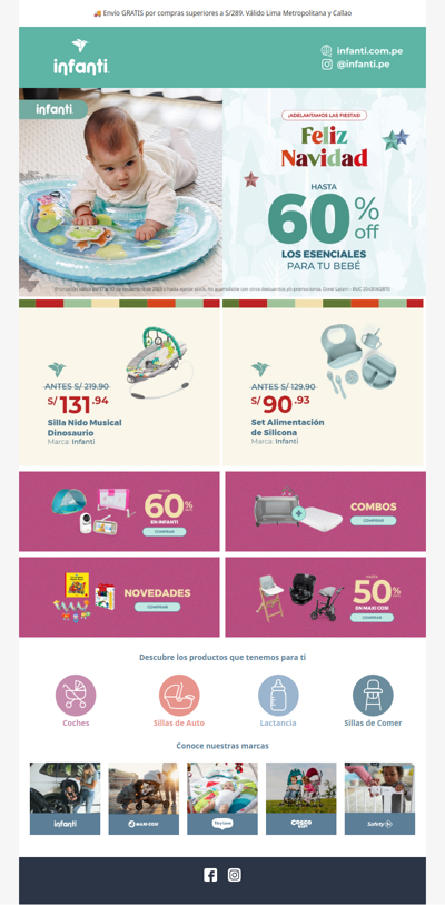 ¡HASTA 60% DSCTO POR TIEMPO LIMITADO!